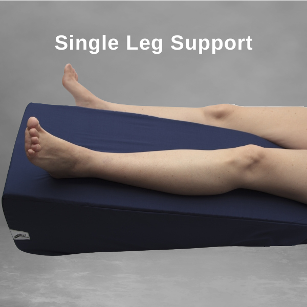 Leg elevation cushions also available for infants